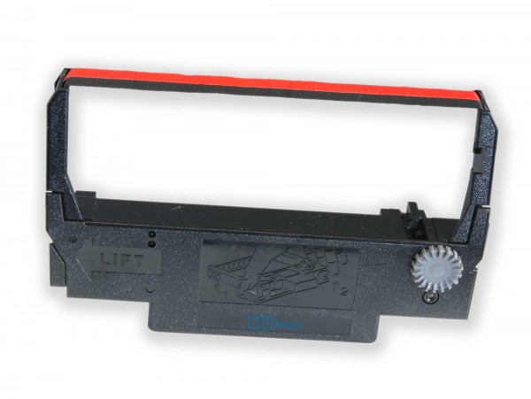 Farbbandkassette 655N Epson ERC 30/34/38 (schwarz / rot)