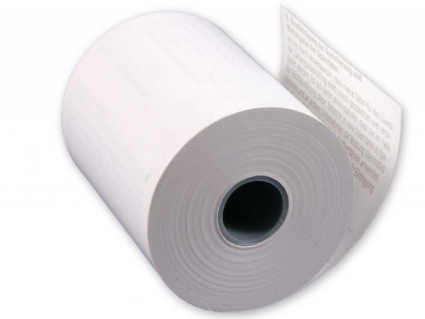 Thermopapier Thermal rolls 80 mm EC Terminal Rolle 80/80 (SEPA Text)